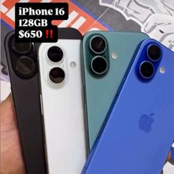 iPhone 16 128GB Unlocked 