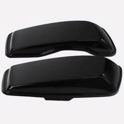 HR3 Vivid Black Hard Saddlebag Lids For Street Glide 2022 FLHX