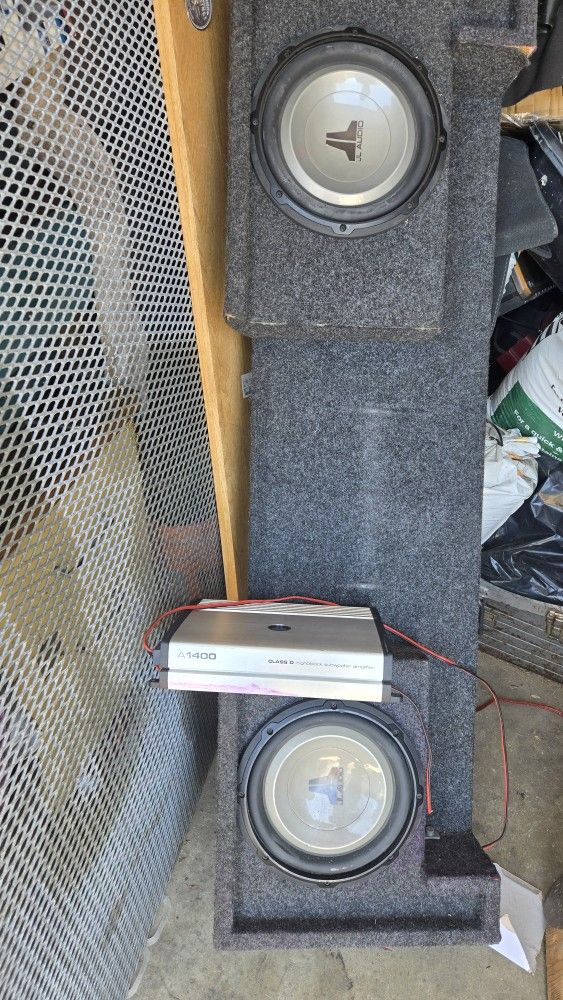 Jl Audio Speakers And Amplifiers A 1400 Subwoofer Amplifer
