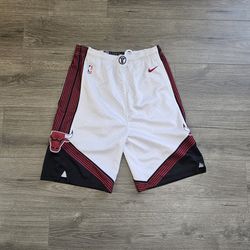 Nike Chicago Bulls City Edition Basketball Shorts Youth Size XL