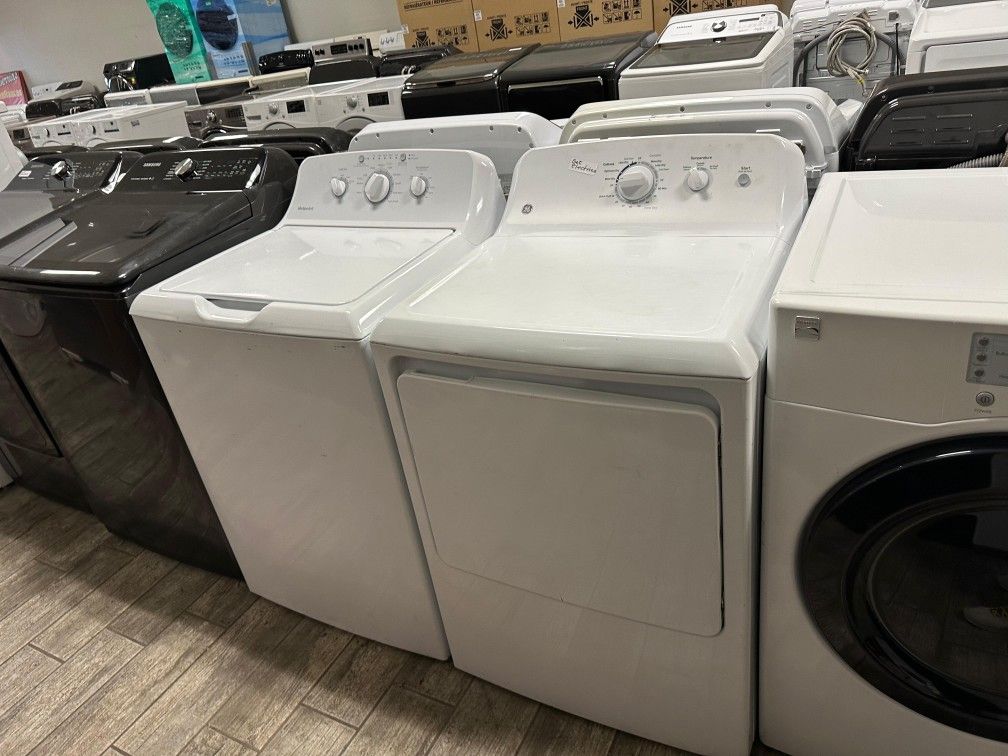 Ge washer and dryer set with warranty