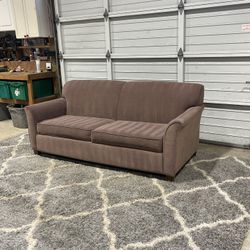 Comfy Brown Sofa (Free Delivery)