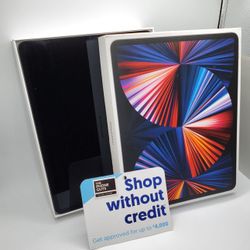 Apple IPad Pro 12.9 5th Gen Tablet - $1 Down To Take Home Today Pay The Rest Later