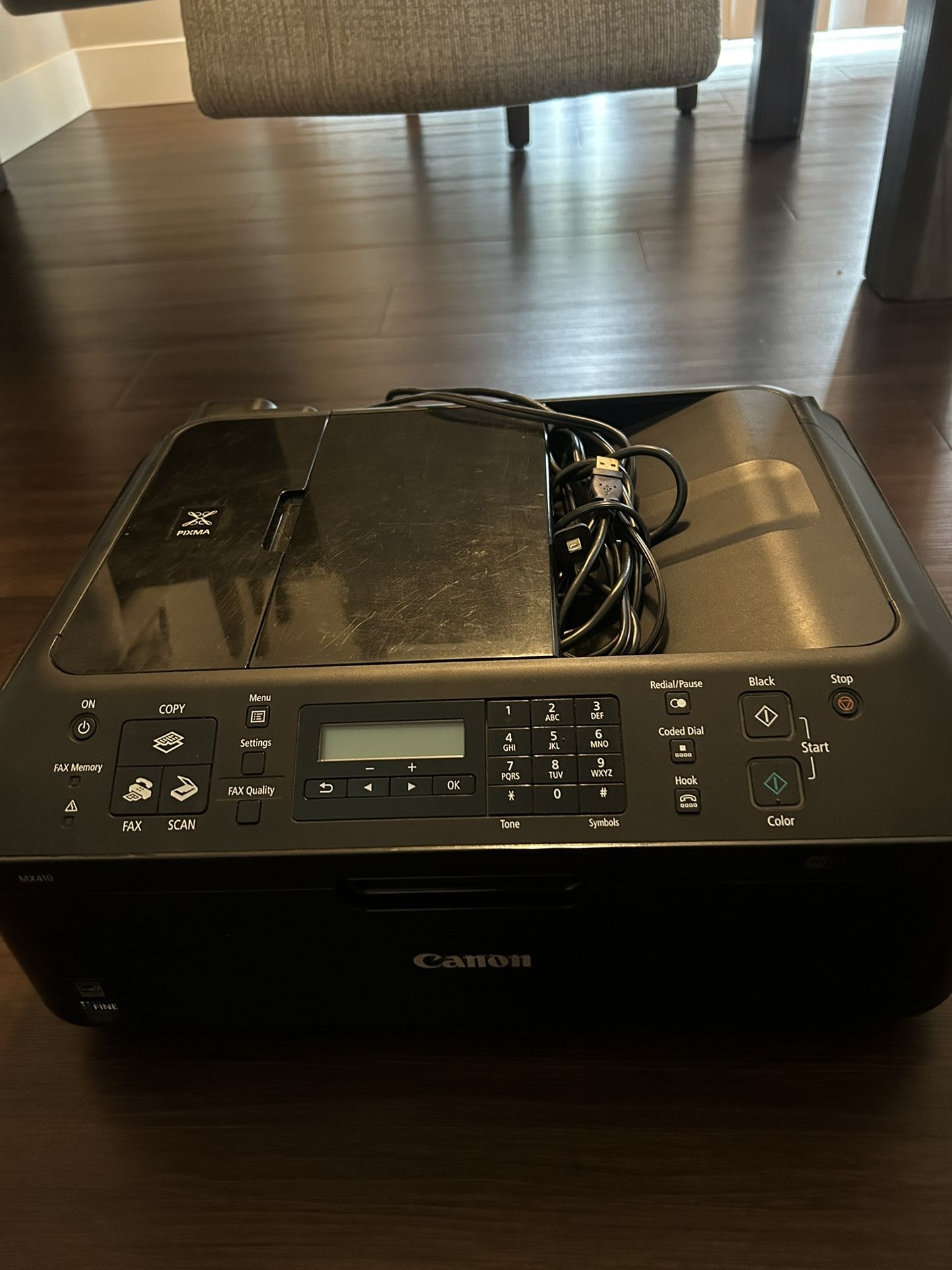 Canon PIXMA MX410 Bluetooth Wireless All-In-One Inkjet Printer