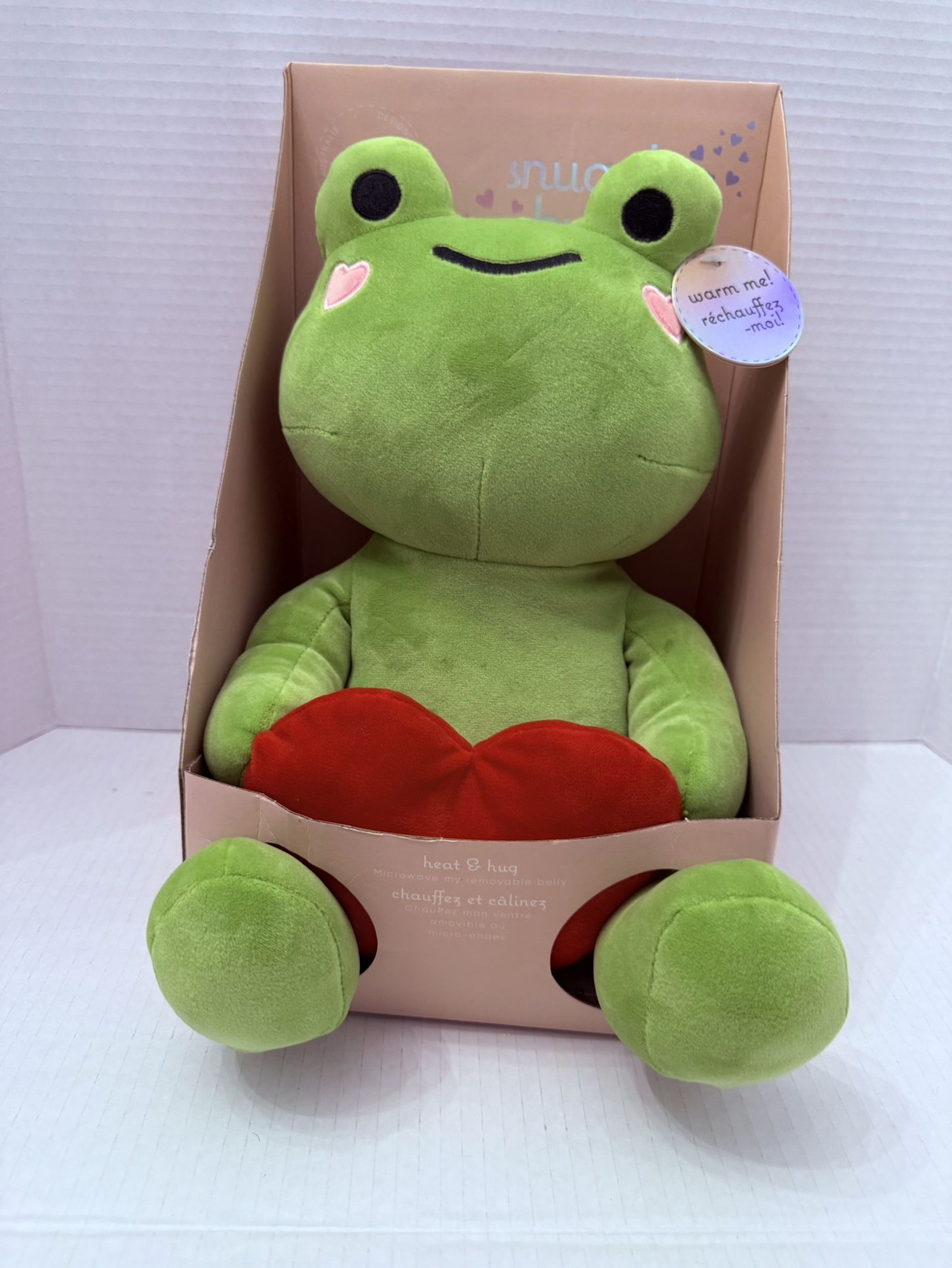 Frog Snuggle Buddy Heat & Hug
