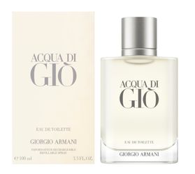 Brand new bottle of Giorgio Armani Acqua Di Giò Eau de Toilette 3.4 OZ