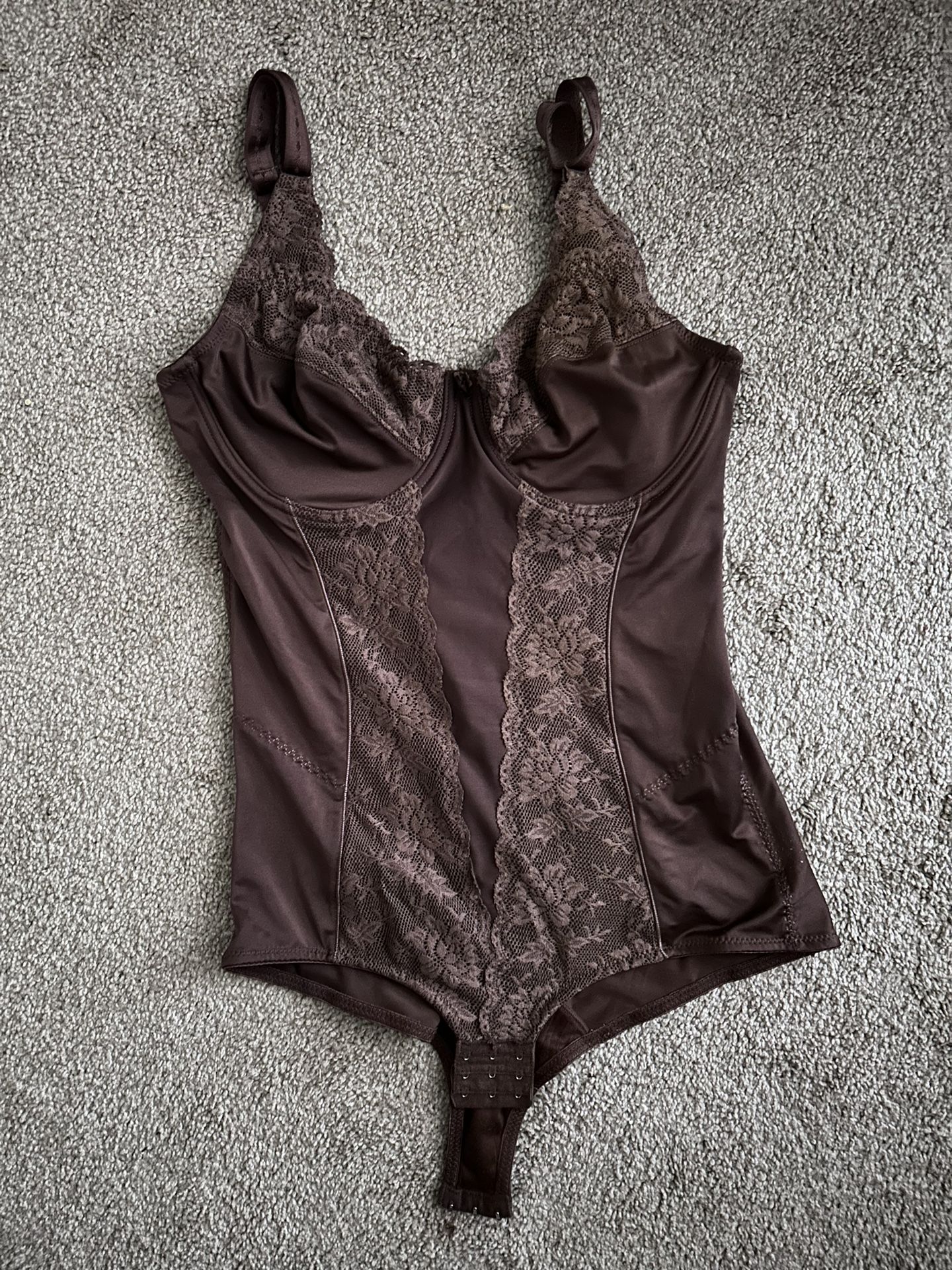 Lace Brown Bodysuit
