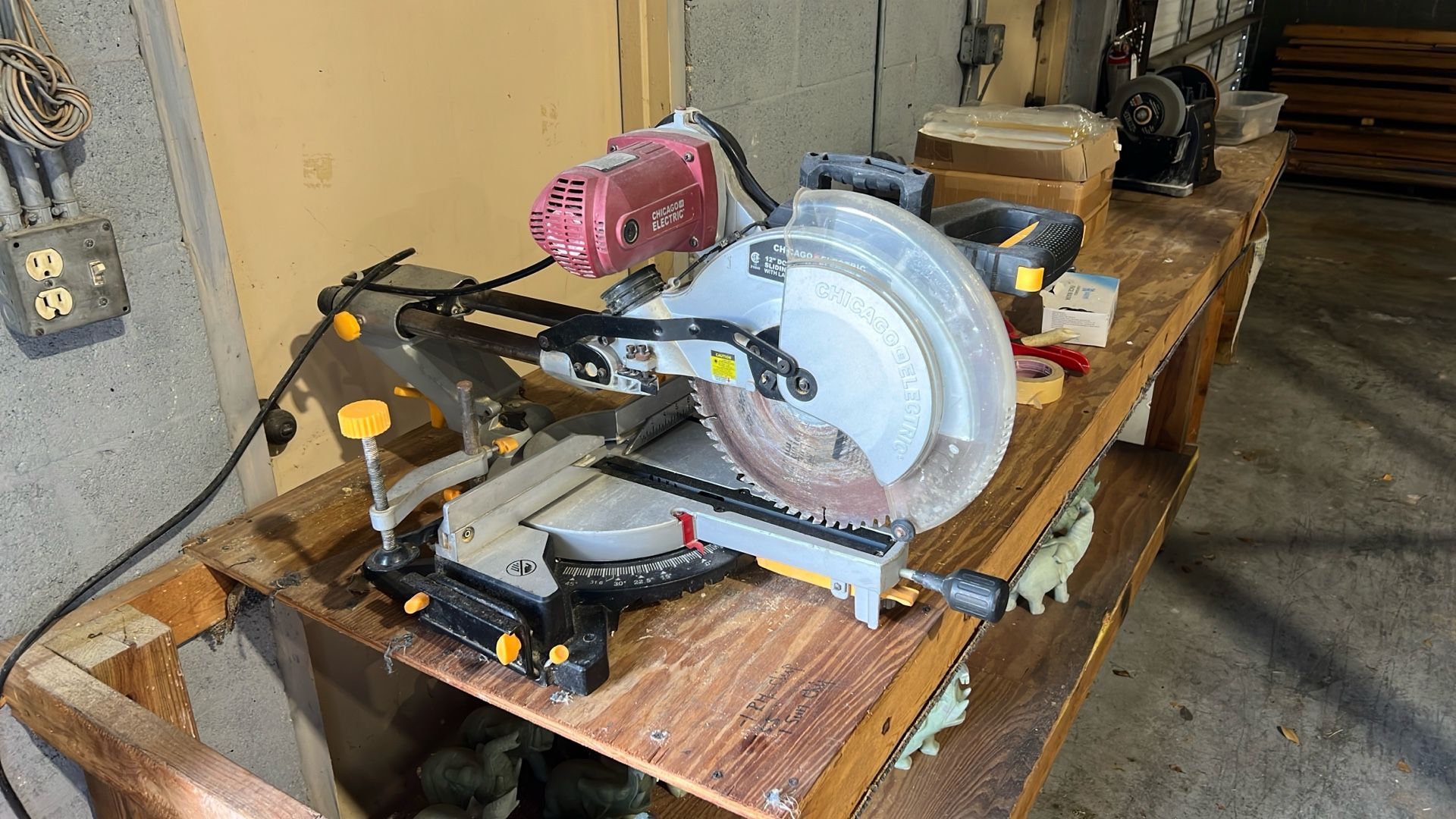 12” double Bevel Sliding Compound Saw