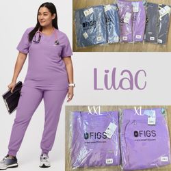 Figs Lilac Scrubs