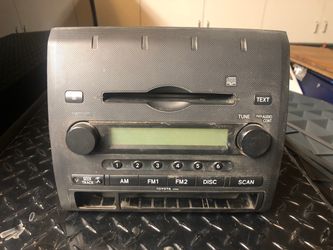 Tacoma oem stereo