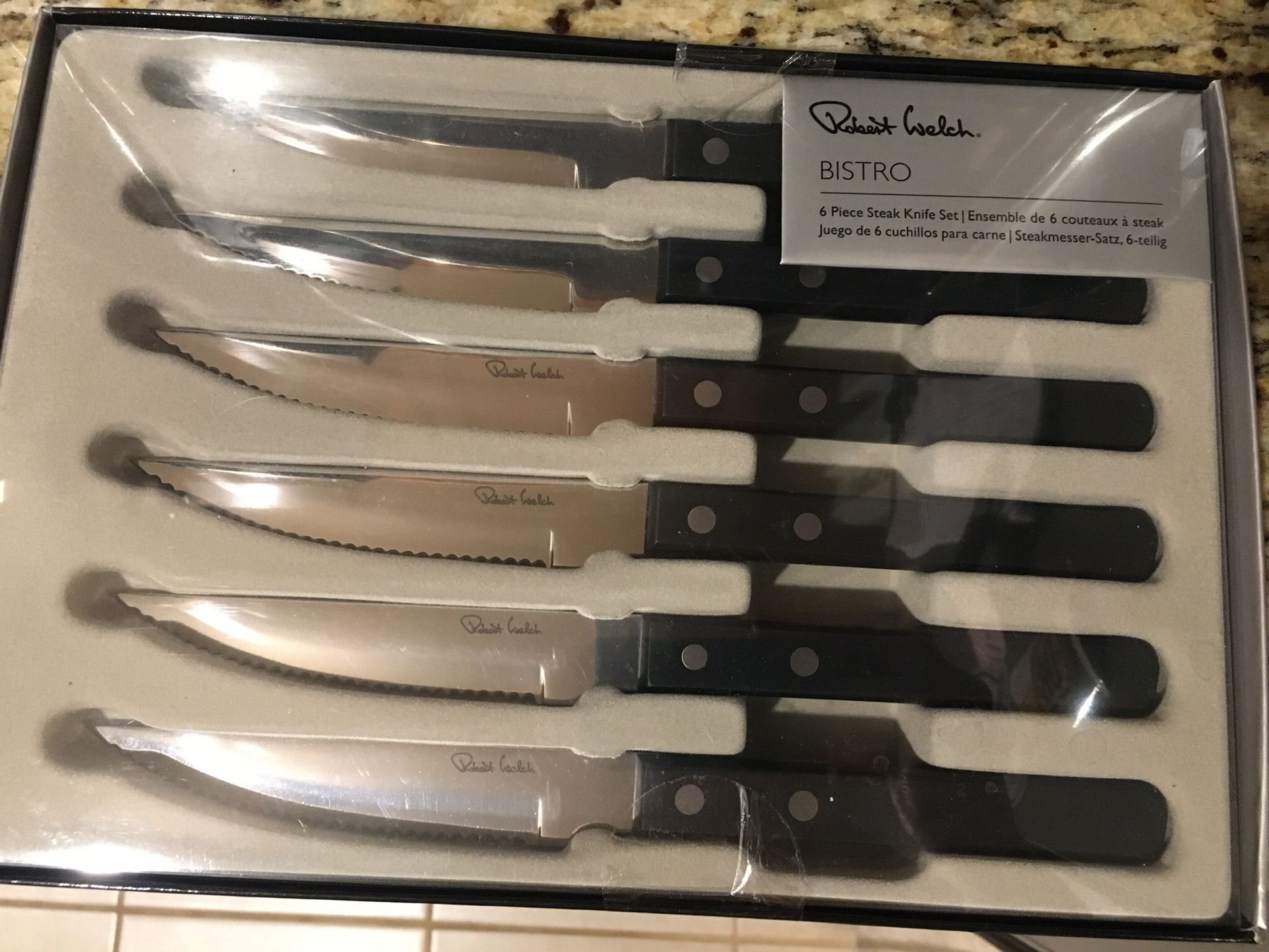 NEW Robert Welch Knife Set