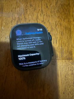 Apple Watch series 2 ultra satin black read description