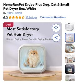 Pet blow dryer