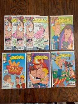 Beavis & Butthead Comics 1-5 + 2 extra #1 unread