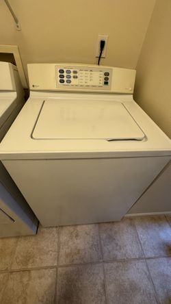 GE Profile washer and dryer 