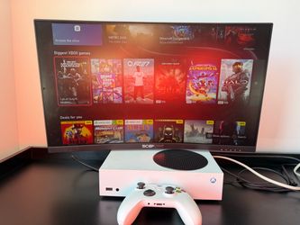 Xbox Series S Console with Controller & Monitor