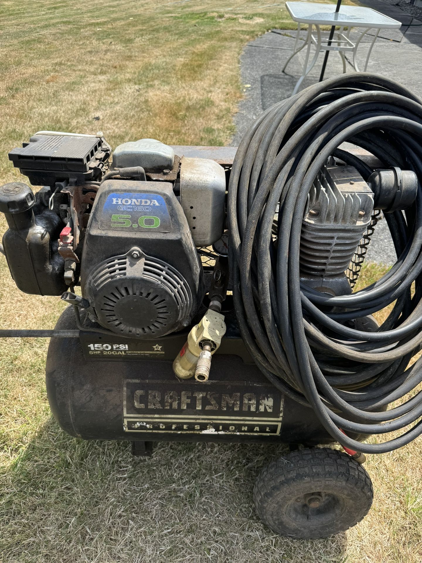 Gas Air Compressor