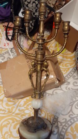 Antique candelabra