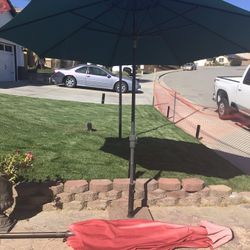 2. Umbrellas And Heavy Stand