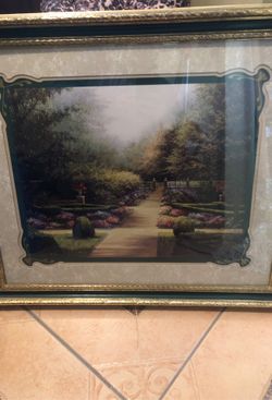 Frame with framed pictures