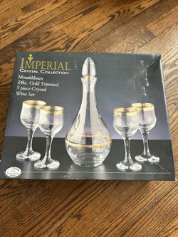 Imperial Crystal Collection Wine Set 