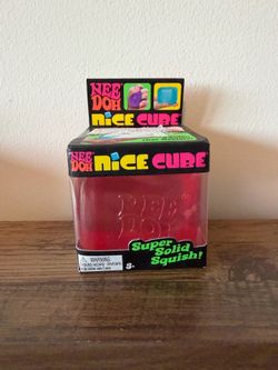 Nee Doh Nice Cube Pink