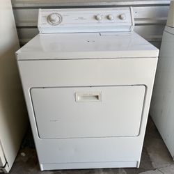 White Whirlpool Electric Dryer