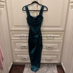 Green Formal Maxi Dress