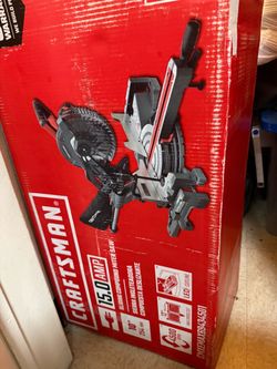 Craftsman 15-Amp 10" Sliding Compound Miter Saw