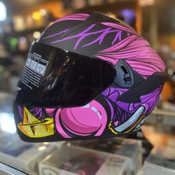 Motorcycle Dot Clown Helmet New $180