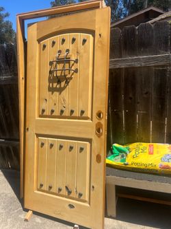 Front Door with frame