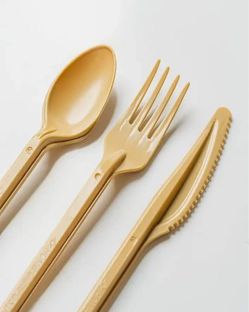 1000 PCs PlantSwitch’s Compost zero™ resin Fork Spoon and Knife
