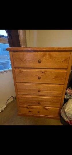 Wood dresser
