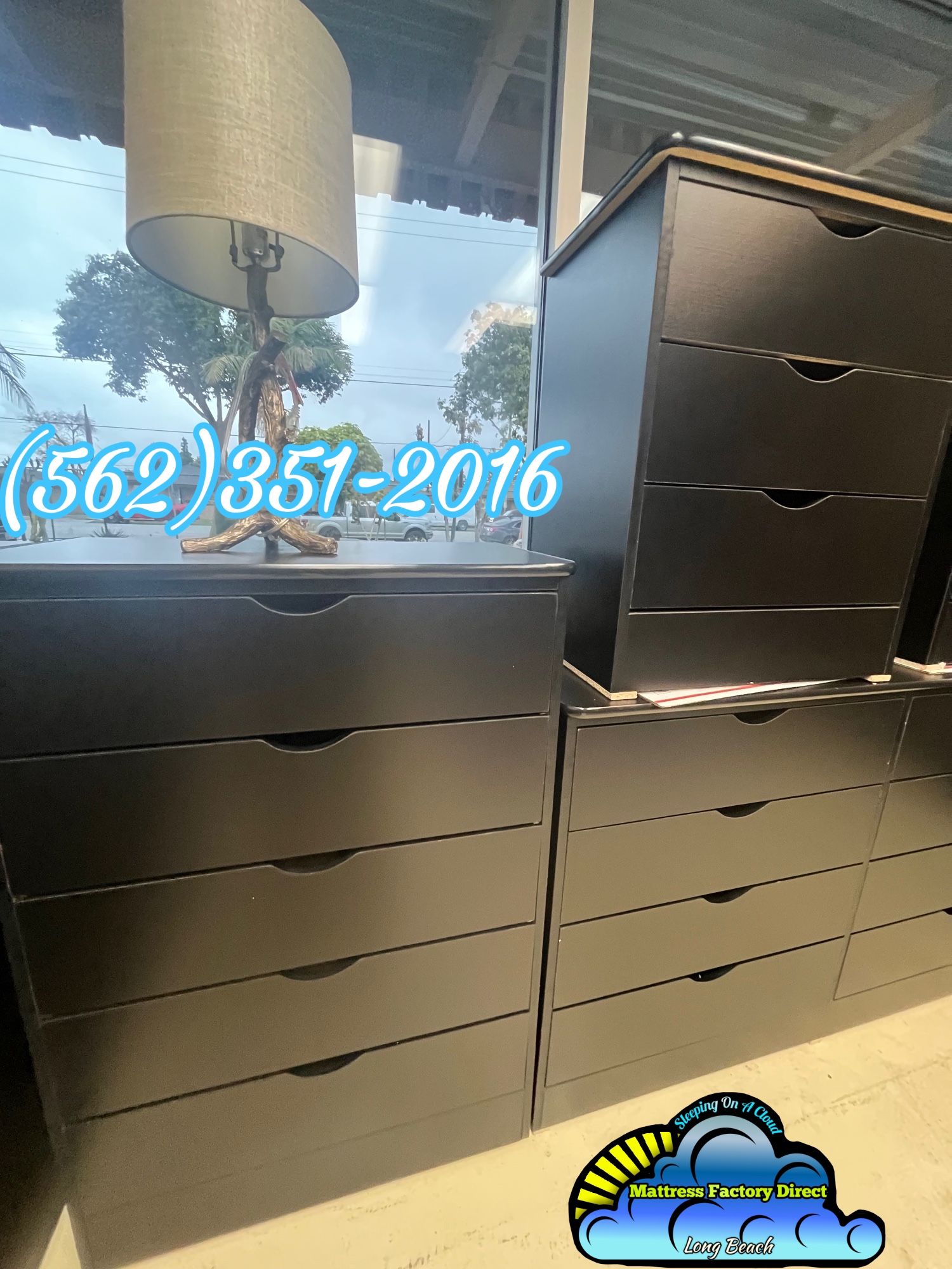 Black Katy Bedroom Set Dressers