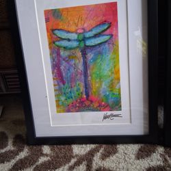 11 X 14  Framed Art Work By Marko Mavrovich. New