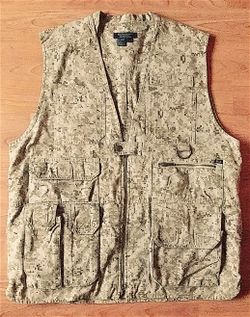 Men's 5.11 Tactical Desert Digital Camo Vest Size Large - New!