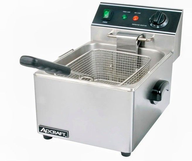 Admiral Craft DF-6L Commercial Countertop Deep Fryer