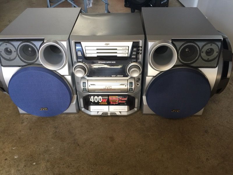 Jvc mx-j900 home stereo
