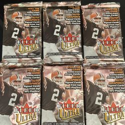 Year 2000 Fleer “Ultra” Football NFL Pack SEALED