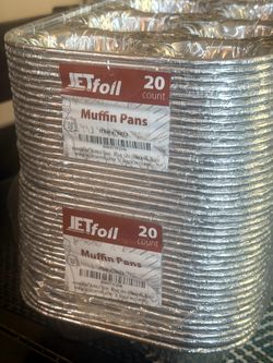 Jet Foil Muffin Pans. 40 Total $15 FIRM
