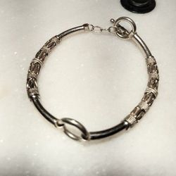 Sterling Silver Balinese Bracelet 