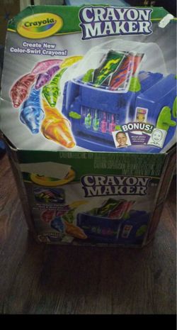 Crayons crayon maker vintage