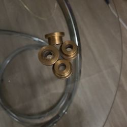 Harley Brass Riser Bushing Set