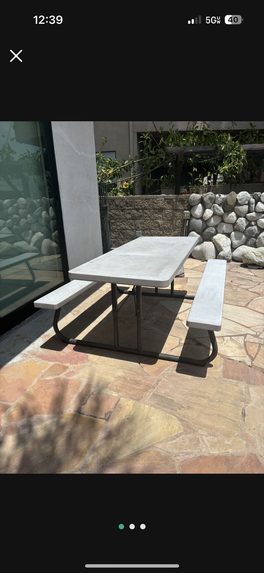 Outdoor Bench/ Table