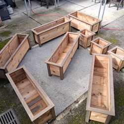 Cedar Planter Boxes