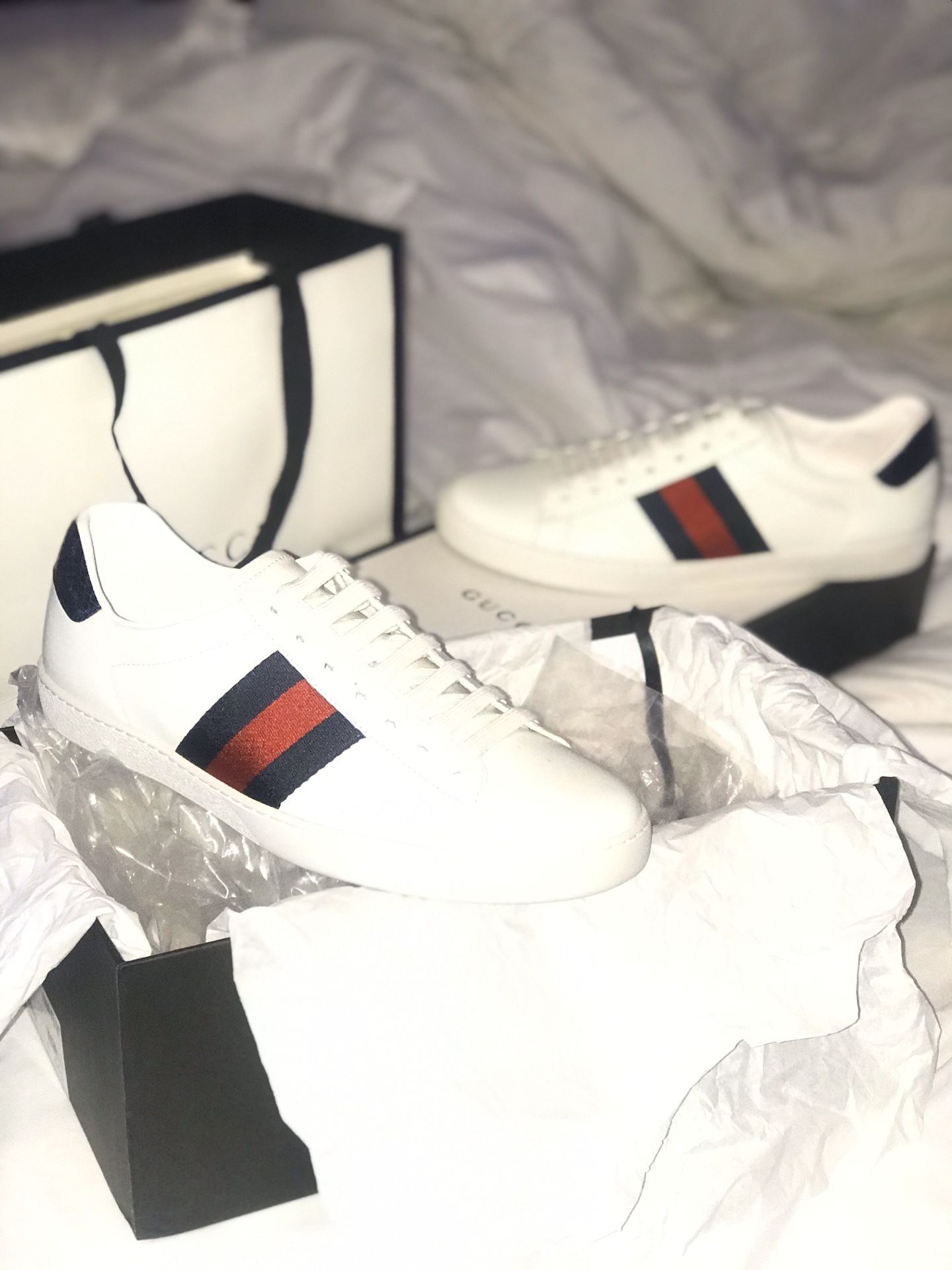 Authentic Gucci Ace sneakers 43