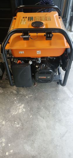 Generac 8000e generator .3 hrs