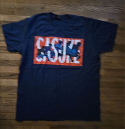 SASUKE  BOYS BLUE  MEDIUM SIZE T-SHIRT PRE-OWNED