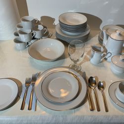 Eight Piece China Table Setting