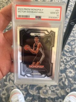Victor Wembanyama rookie card